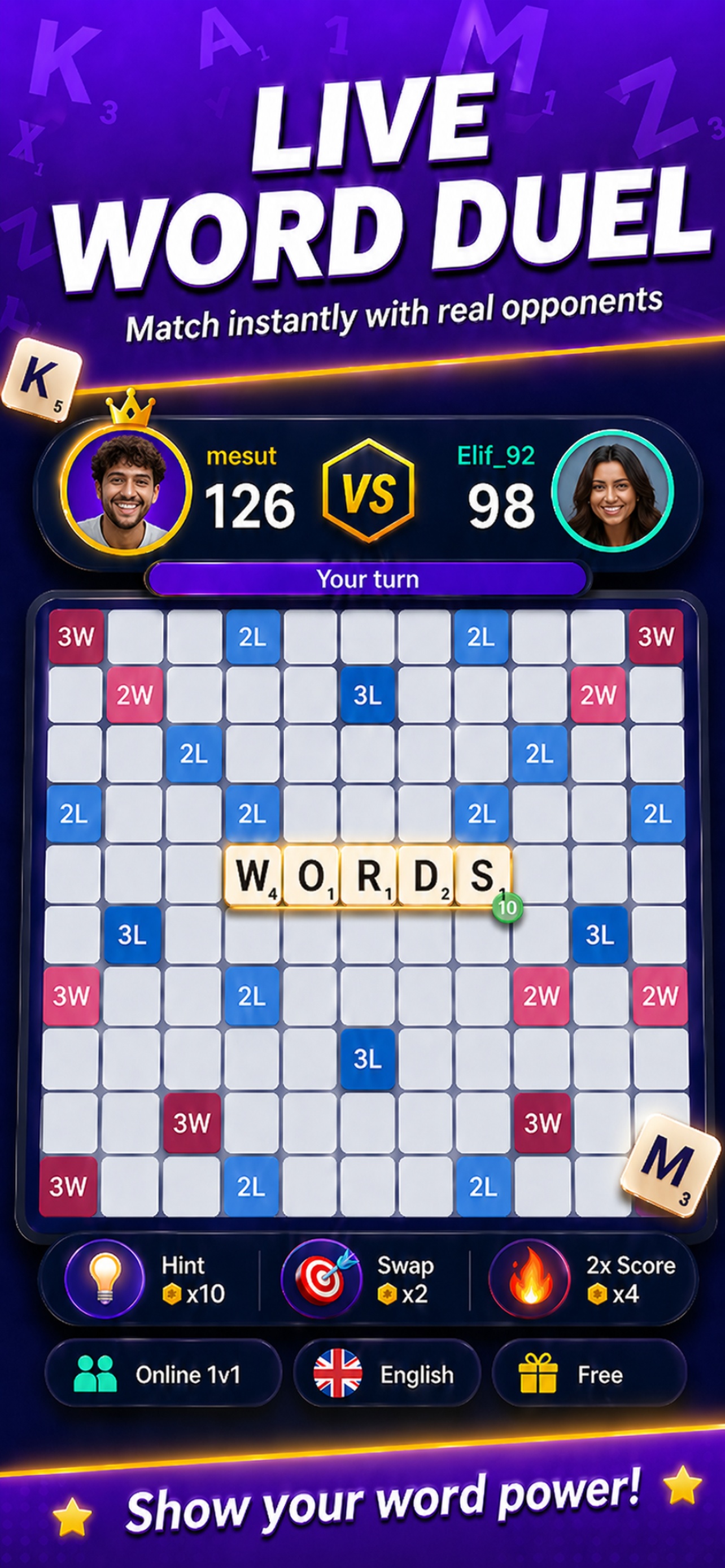 KeliMax Live Word Duel